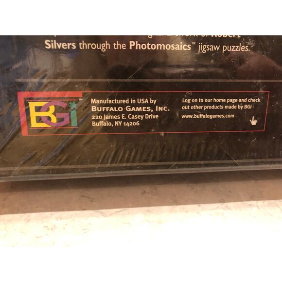 Vintage James Dean Photomosaic Puzzle 1026 PCs Robert Silvers - Picture 3 of 8